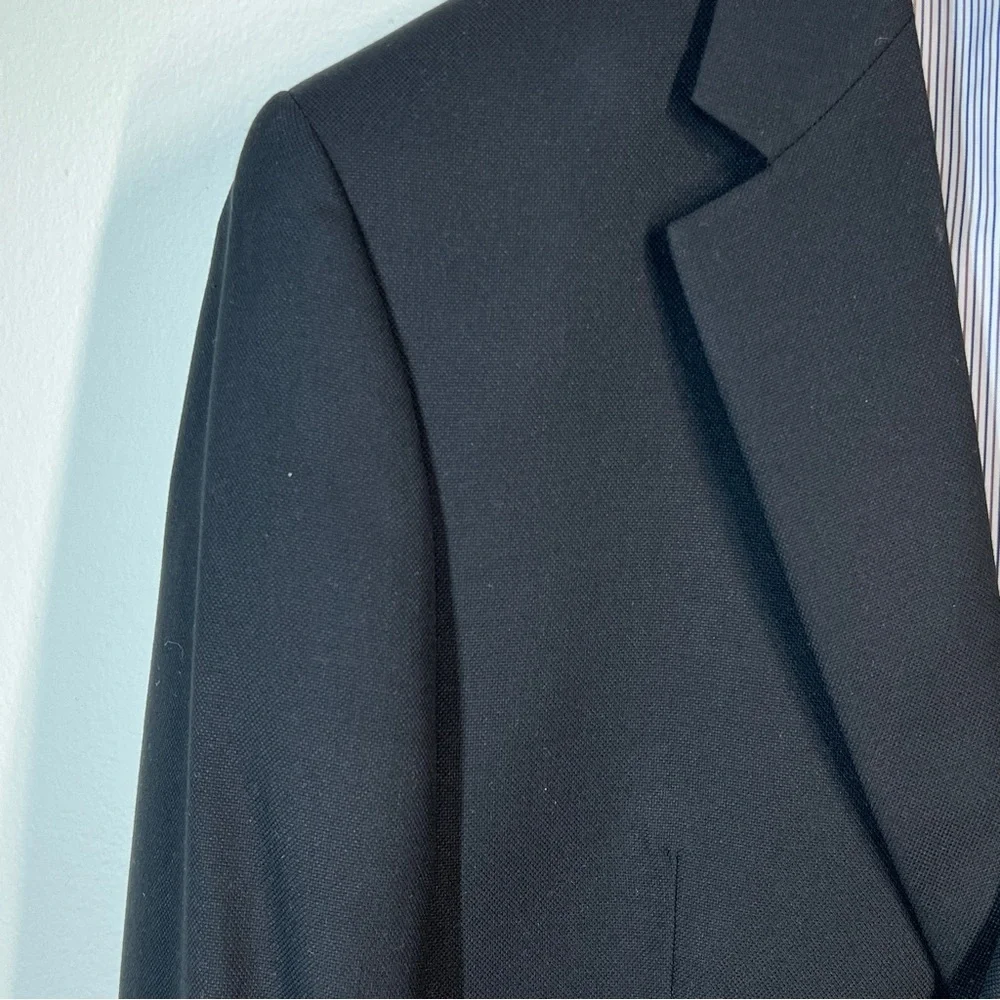 CROFT & BARROW Men’s Suit Coat Dark Navy Blue Size 42R